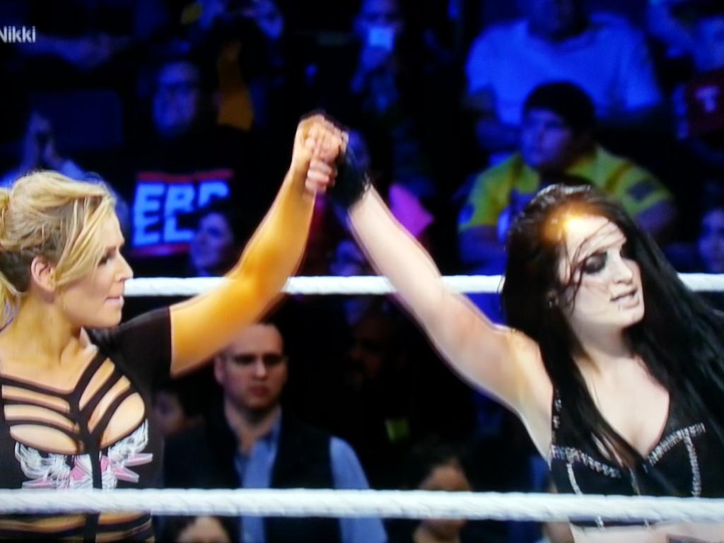 chandruvicky007's tweet photo. Come To Stage Hit Rampaige and Win @RealPaigeWWE #soon3×Divaachamp,The Queen slays Again @RealPaigeWWE http://t.co/QX9TNIDaiN