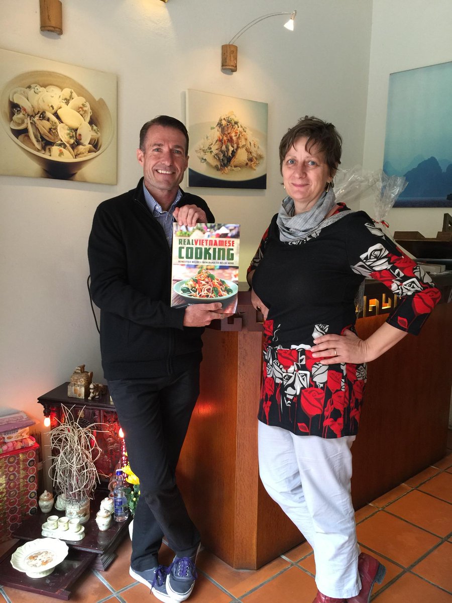 Met amazing people in Vietnam like Oz chef Tracey Lister at Hanoi Cooking Centre <a href="/HanoiCooking/">Hanoi Cooking Centre</a> #mfeinvietnam #vietnam