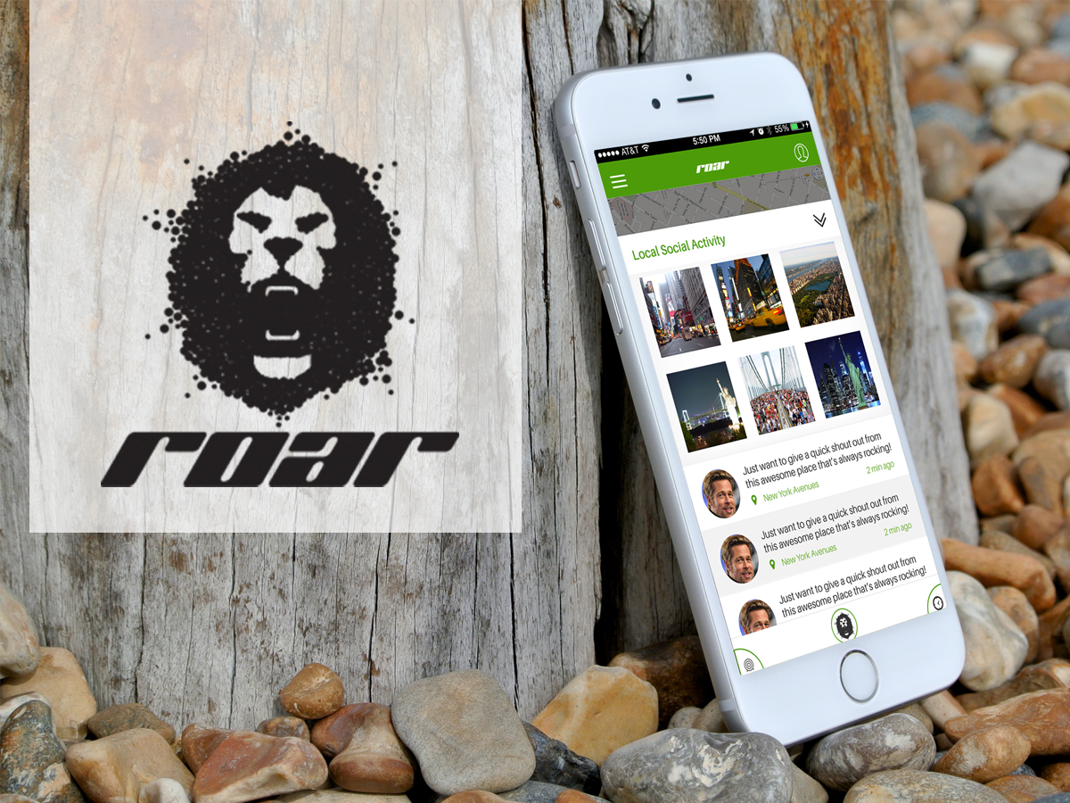 RoaringApp's tweet image. Just a little sneak peak of what will be roaring into the next app version! #rebrand #focus #startup #app #ios #roar