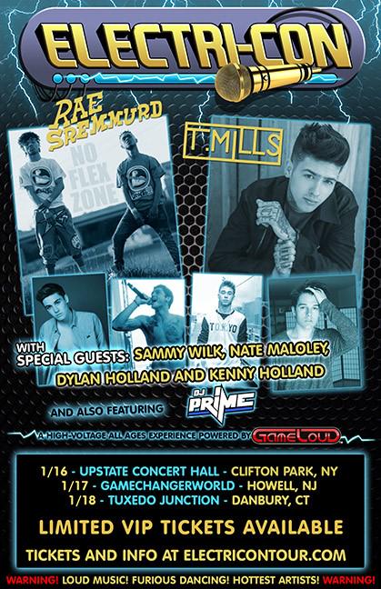 GameLoud's tweet image. Updated photo on the #ElectriConTour Poster for @iamKennyHolland! What do you guys think? :)