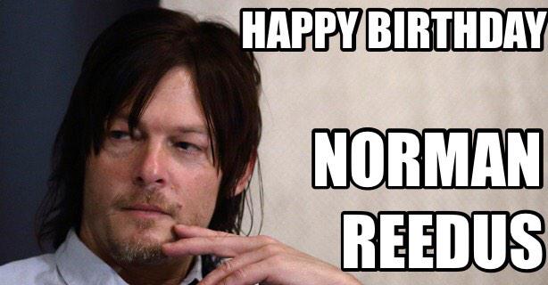Happy birthday to our favorite archer, Norman Reedus, aka Daryl Dixon!    