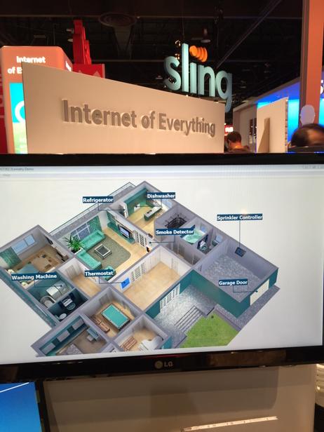 getAppiley's tweet image. Big theme at CES this year - Internet of Things. For Qualcomm, they call it Internet of Everything.