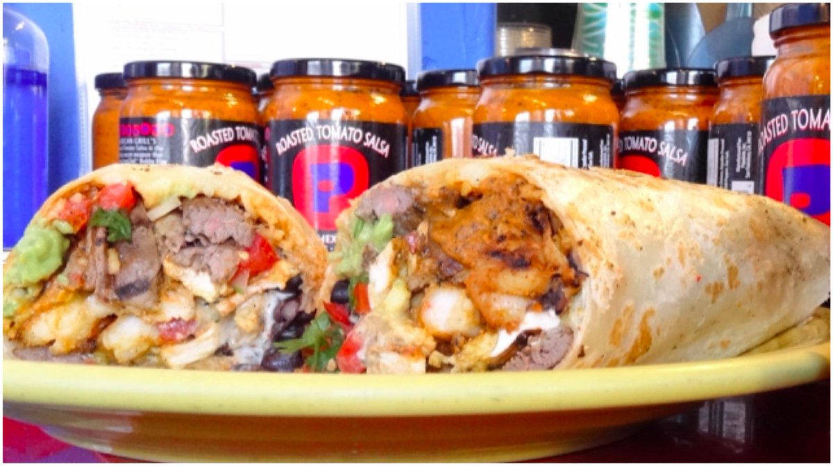 AaronSanchez's tweet photo. Triple Threat Burrito @ Papalote (and their salsa) in SF was crazy good. #TacoTrip #TacoTuesday @CookingChannel http://t.co/h50SVh9EgD