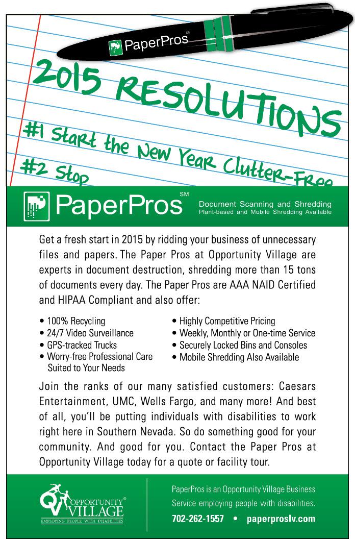 OppVillageLV's tweet image. Start your #NewYear off #ClutterFree! #2015 Check out our #PaperPros and #GiveBack! #LasVegas #Nevada #Retweet