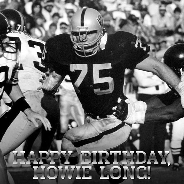 Happy Birthday to legend Howie Long! by nfl 