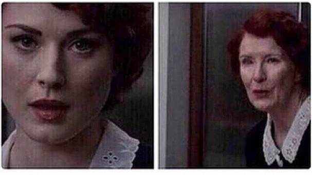 AHScreencap's tweet image. Fav for young Moira
RT for old Moira