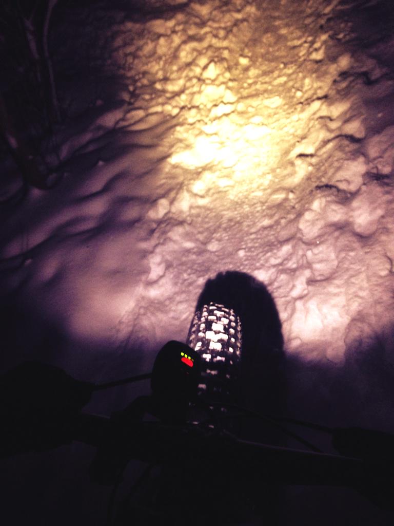 BSafeKeeping's tweet image. Cold out there! But still wanted to #fatbike #millcreek #yeg it's my new neighborhood!! #love