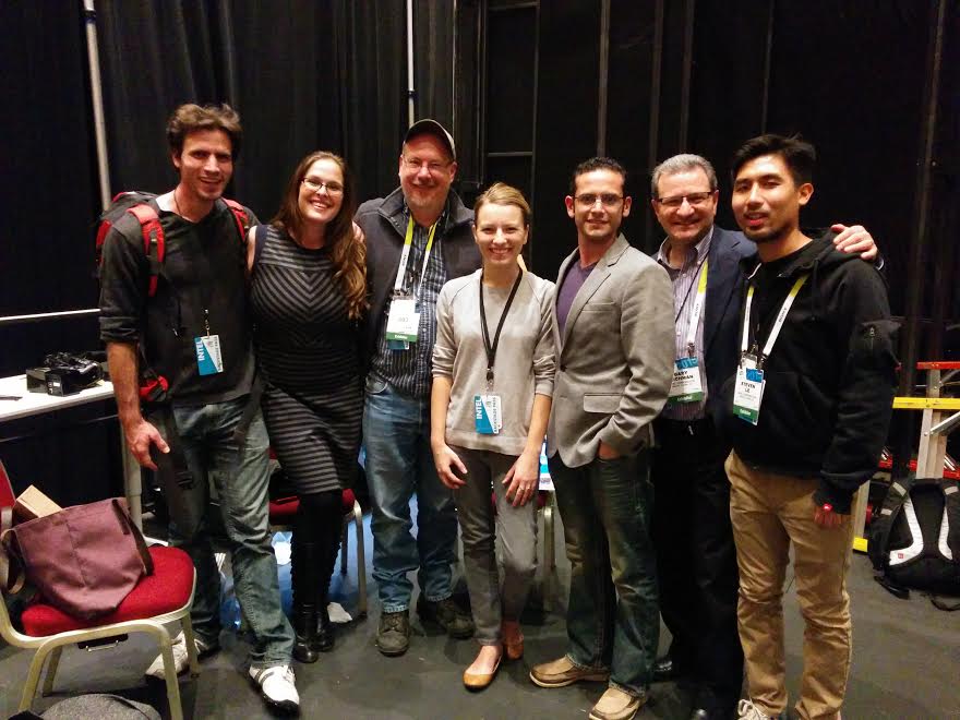 flynixie's tweet photo. Team Nixie, back stage after our successful demonstration at the #CES2015 @intel keynote! #FlyNixie http://t.co/Rjq3Mnipq8
