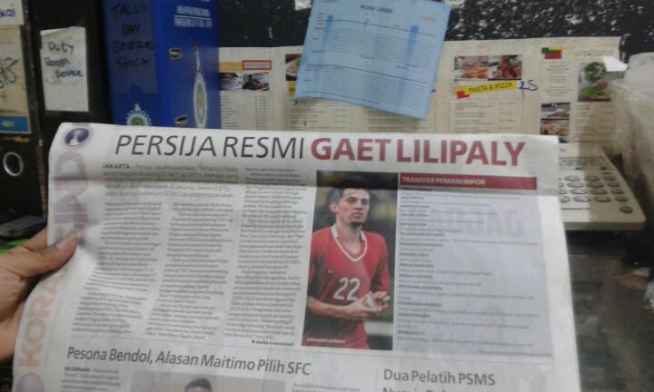 OrenBarat's tweet photo. yups.. RT @Fazzarzarr @JakOnline @Persija_Jkt @OrenBarat Sindo hari ini . #GuePersija #Gra86lory http://t.co/EJoQCmE83G