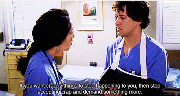 SouthernHomo's tweet photo. Life tips from Cristina Yang http://t.co/x1clMQnUG3