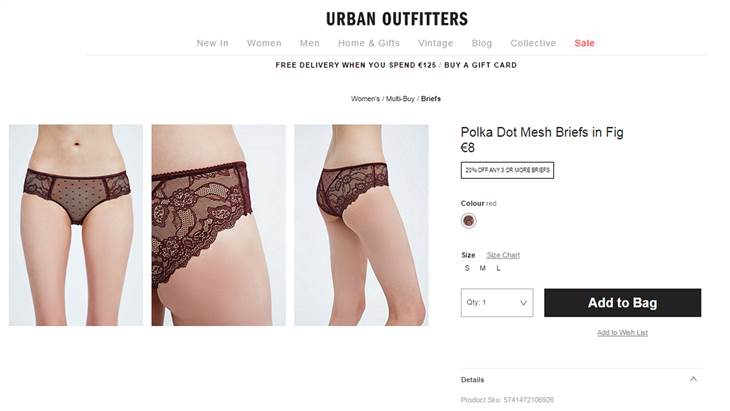 NBCNews's tweet photo. Too skinny? Urban Outfitters told to drop 'unhealthily thin' image from website http://t.co/usgw5JpWUA http://t.co/2TxrxCoqhB