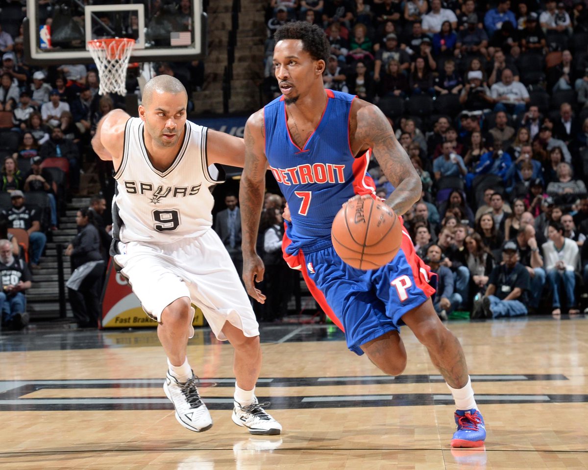 Pistons get longest win streak in 6 yrs thanks to Brandon Jennings' game-winner vs Spurs. He joins us now #LIVEonSC.