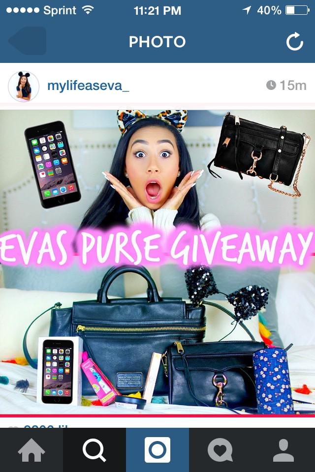 HaleyHassen's tweet photo. #EvasPurseGiveaway Id love to win I'm just not a person thats really lucky idc I just love you and that ur in my life http://t.co/9tM6Ev6jkz