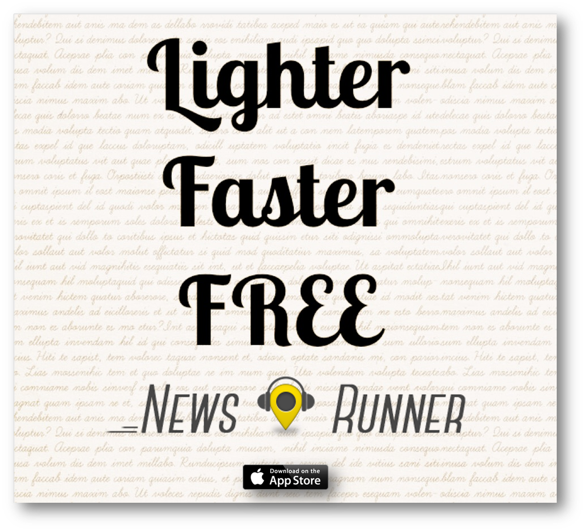 NewsRunnerApp's tweet photo. @RobsteinOne NewsRunner - The Twitter of the news world is now FREE 
Download: https://t.co/t3EQzG7Wb2 … http://t.co/ty8yPXPcCW