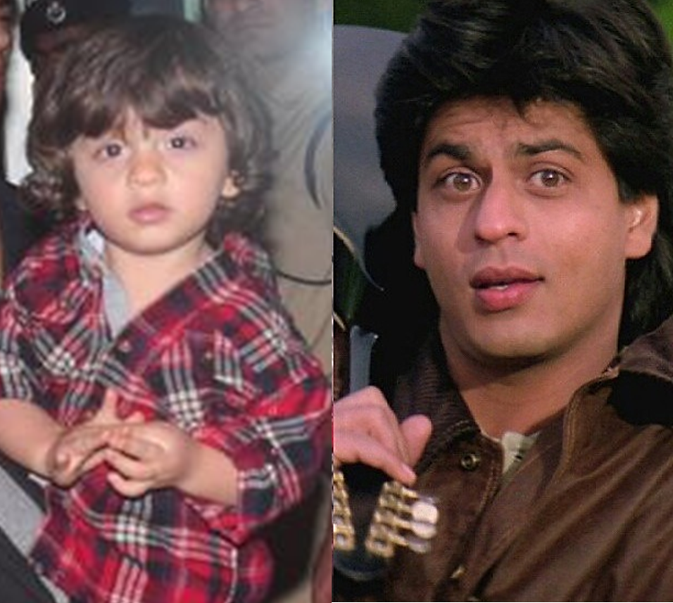 ZoomTV's tweet photo. Like Father, Like Son.

@iamsrk and his youngest son AbRam. http://t.co/1stP8lKhLx