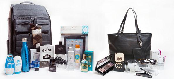 InStyle's tweet image. Get a sneak peek inside the 2015 #GoldenGlobes gift bags!: trib.al/XdDNavB