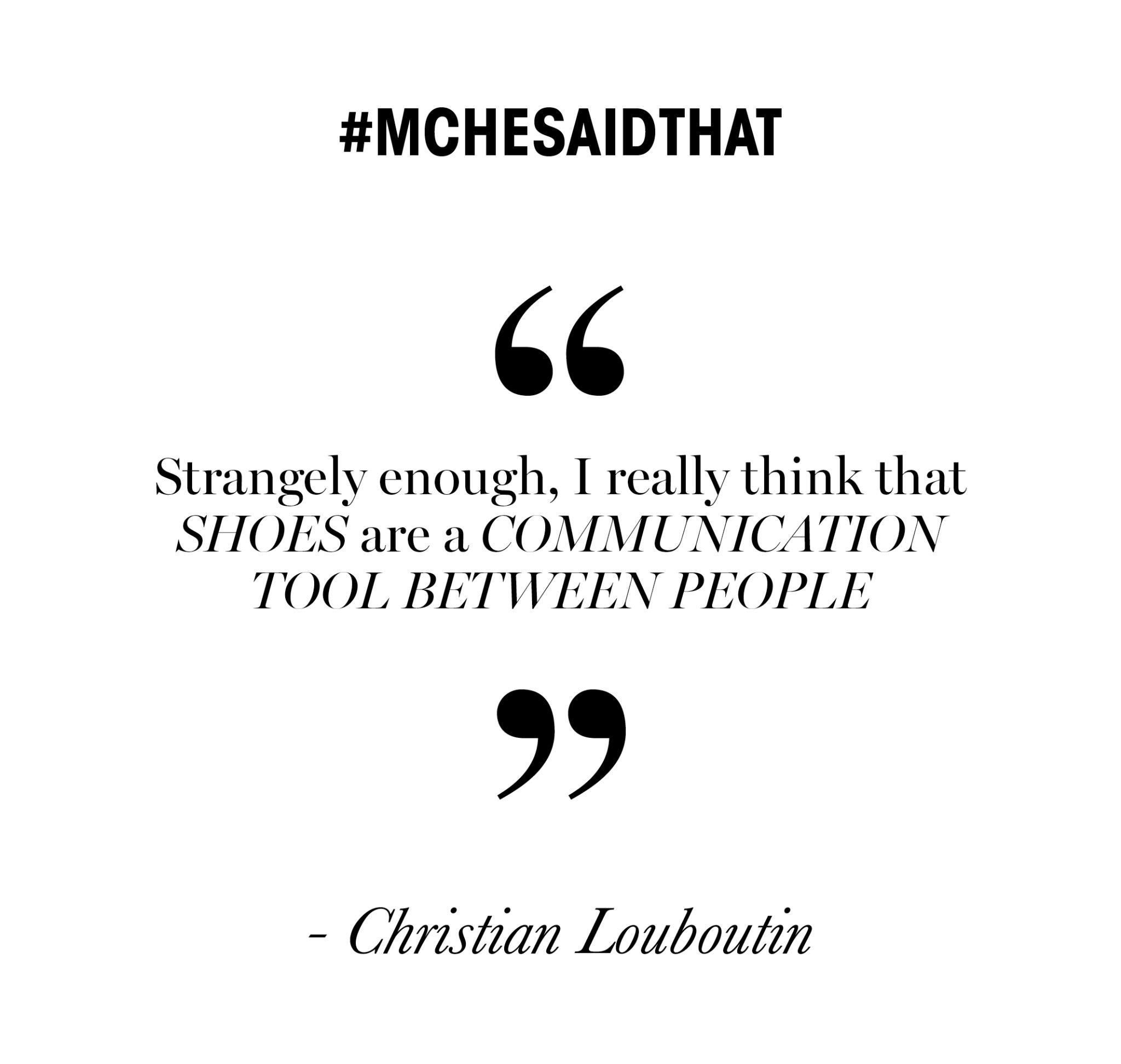 Happy 52nd birthday to the king of killer heels, Christian Louboutin.  