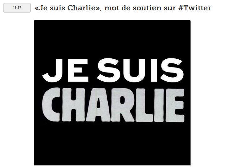 Le_Figaro's tweet image. EN DIRECT - #JeSuisCharlie, mot de soutien sur Twitter après l&apos;attaque de #CharlieHebdo &amp;gt;&amp;gt; bit.ly/1AEpWnE