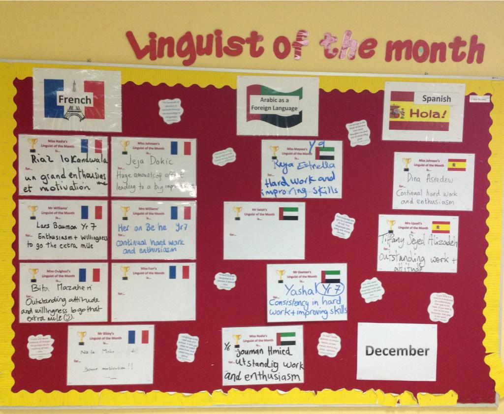 DIS_MFL's tweet photo. Congratulations to the December Linguists of the Month! http://t.co/ahOFsjBtjJ