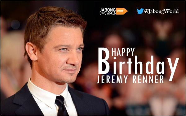 Happy Birthday to Jeremy Renner!!!       
