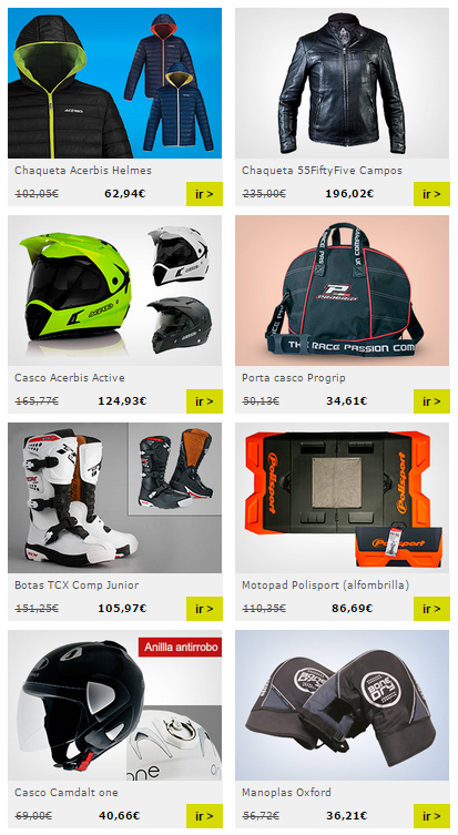 TMFMotor's tweet photo. http://t.co/3T3RLGjcaP Acerbis Helmes chaqueta, 55FiftyFive chaqueta, Acerbis casco Active, Progrip porta @fanoutics http://t.co/H6jjhvUaAf