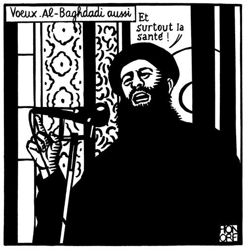 Charlie Hebdo, laatste cartoon voor aanslag