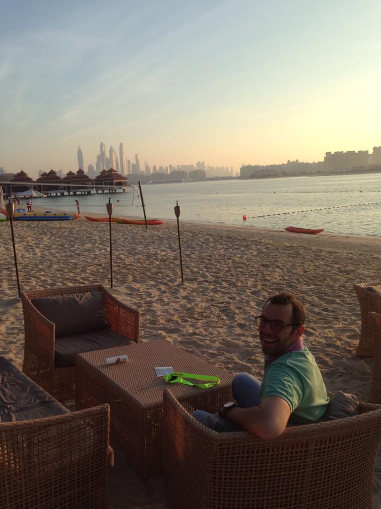 Tricky meeting with <a href="/MaxGirardo/">Max Girardo</a> in #paradise #dubai #anantara #thanksbill #thanksaamir