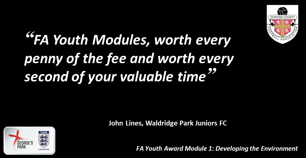 DurhamFA's tweet photo. FA Youth Award Module 1 starting in February @DurhamFA http://t.co/LGl6eBivKR #FACourses http://t.co/9Mlne1iGE0