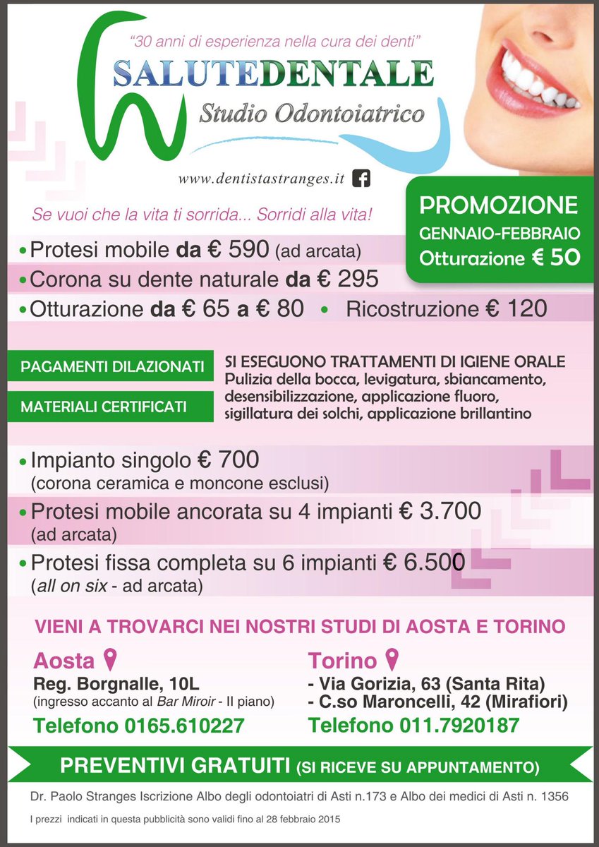 DrPStranges's tweet image. dentistastranges.it - Iscrivetevi alla newsletter del sito e scaricate il volantino per attivare la promozione