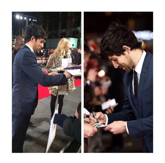MyLifeIsMerlin's tweet image. ___#fans&amp;amp;reporters. 

Colin Morgan at the premiere of 'Testament of Youth' on 01/05 at the Empire Leicester Square.