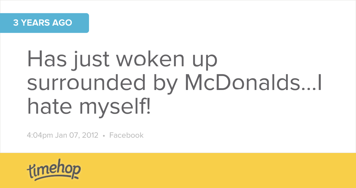 EmilyEasty's tweet photo. I'm so glad my life has moved on so much in 3 years... http://t.co/rgbtJdPbl6 http://t.co/RBwqHrDtjD