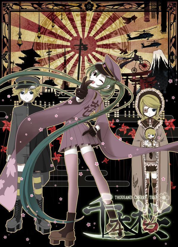 厳選 ボカロイラスト集 在 Twitter 上 千本桜 ボカロが好きな人rt 気に入ったらrt Http T Co Ajehele44d Twitter
