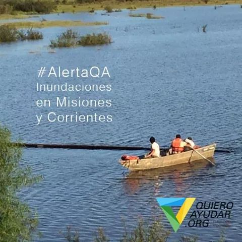 QAorg's tweet photo. #AlertaQA
Nos solidarizamos con las familias inundadas en #Misiones y #Corrientes
http://t.co/KdVOjYKgTJ http://t.co/0PxA3LNeXQ