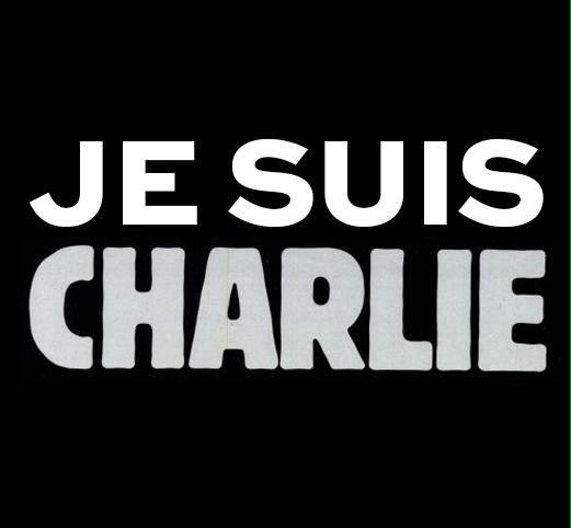 Solidarité et pensées fortes pour #CharlieHebdo #JeSuisCharlie