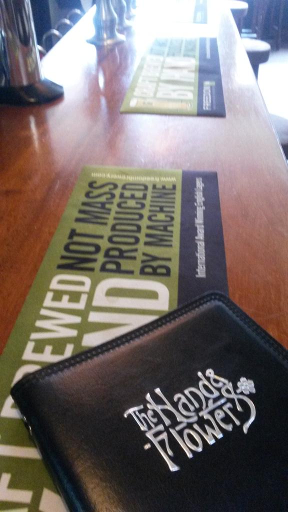 Hand and Flowers pub tweet media