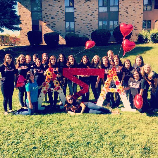 UPJ_Admissions's tweet photo. The ladies of Alpha Sigma Alpha have been here on campus since March 1987 #ASA #GoGreek #GreekLife @ASAupj http://t.co/cIIUTsdSC1