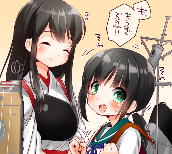 ソワ(((っ'ヮ'c)))ソワ #艦これ版深夜の真剣お絵描き60分一本勝負 