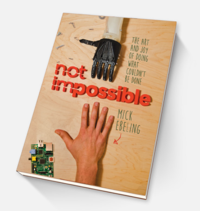 chicagoideas's tweet image. Our Feb. speaker @mickteg&apos;s just published the #NotImpossibleBook! Buy tix to see Mick here: bit.ly/1AsacCT