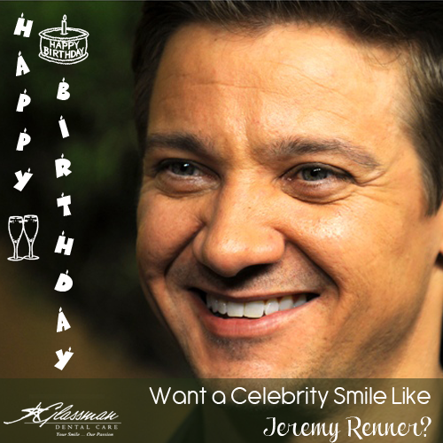 Happy Birthday Jeremy Renner!!
Get Your Celebrity Smile like from  