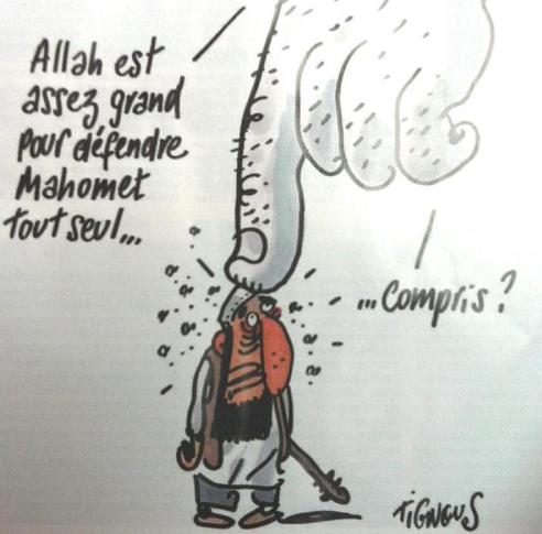 jmpottier's tweet photo. «Un dessin réussi prête à rire. Quand il est vraiment réussi, il prête à penser» (Tignous) http://t.co/0liR6I3HNu http://t.co/dPLCyIV6uq