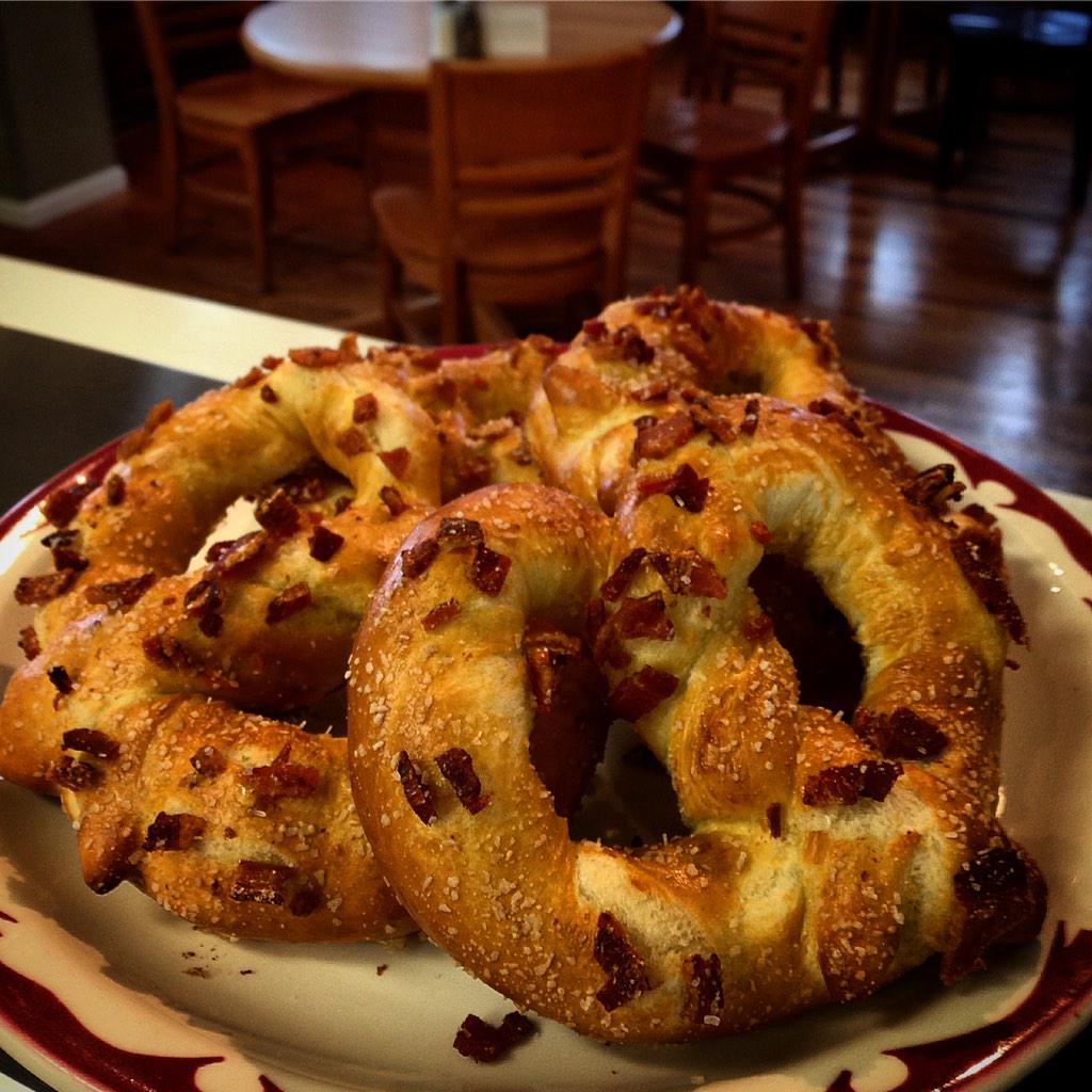 Stop by <a href="/FoCo_Cafe/">FoCo Cafe</a>  for a bacon pretzel and beer cheese soup today!