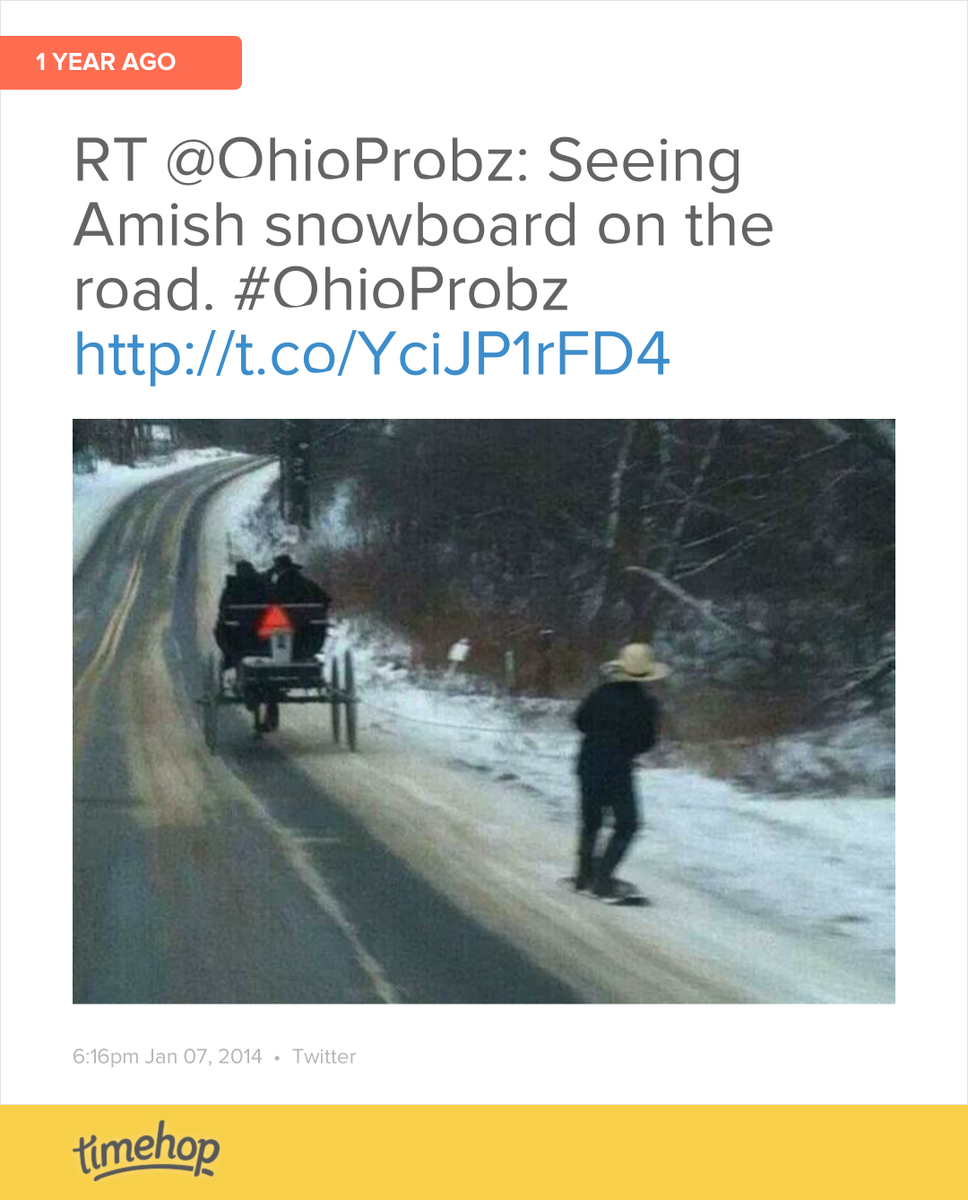 Crampton72's tweet photo. Amish love the powder  http://t.co/mA2o2KsRnz http://t.co/kk4IFB5WAC