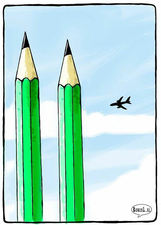 RunRunesWeb's tweet photo. Caricaturistas del mundo se unen contra ataque terrorista a periódico Charlie Hebdo - http://t.co/ZoDkXoGDz1
