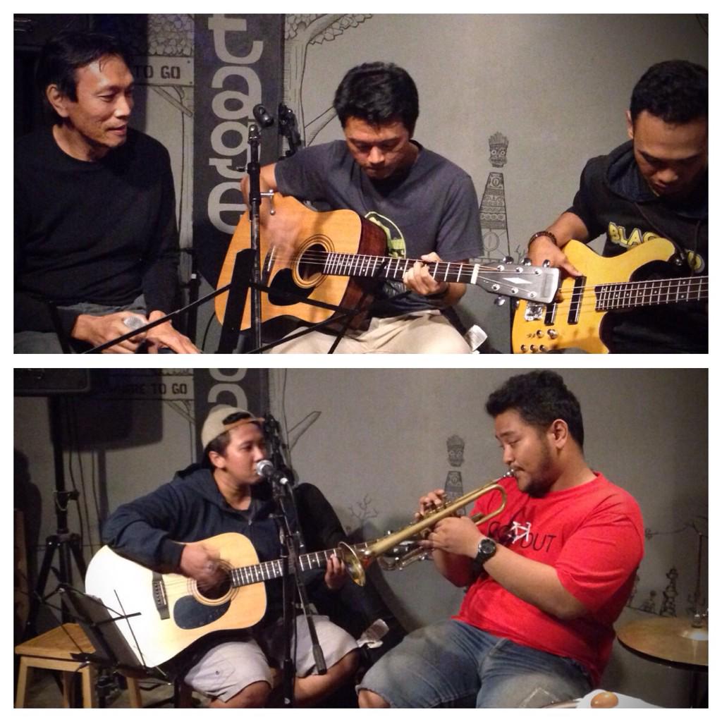 JohanTriputra's tweet photo. Thx@earHouse utk ksmpatan show. Btw nice ya buat lagu2 yg td dimainin kaka2!:) @bungadwip_ @aldy_aldi @JohanTriputra http://t.co/N4VID7RlOQ"