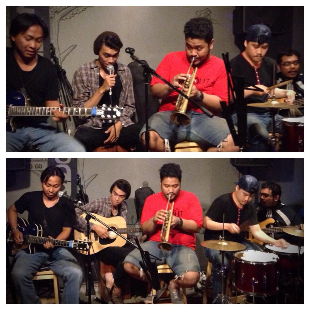 JohanTriputra's tweet photo. Thx@earHouse utk ksmpatan show. Btw nice ya buat lagu2 yg td dimainin kaka2!:) @bungadwip_ @aldy_aldi @JohanTriputra http://t.co/N4VID7RlOQ"