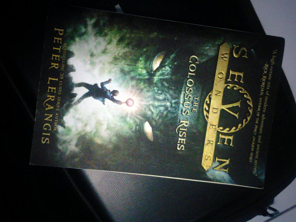 kooktaekingduck's tweet photo. #First2015Read was the first book of the Seven Wonders trilogy by @PeterLerangis. Amazing start to 2015!! @EpicReads http://t.co/t9FBkL3J9L