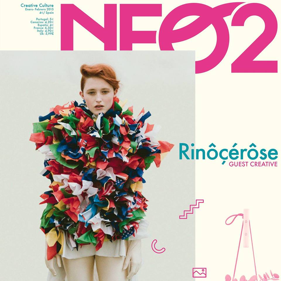 Double Cover for Neo2 with Markus Rico, Roberto Piqueras, Ross Cosgrove, Ainhoa Beitia & model Alex Kelly @ Models 1