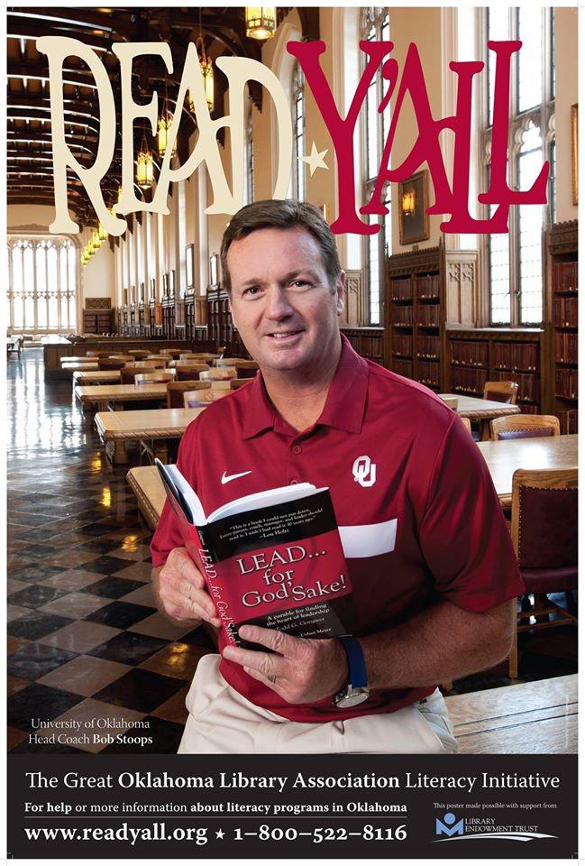 The Great Oklahoma Library Asso Literary Initiative using <a href="/ToddGongwer/">Todd Gongwer</a> book LEAD for God’s Sake! in current campaign