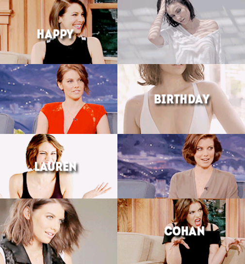 HAPPY BIRTHDAY LAUREN COHAN 