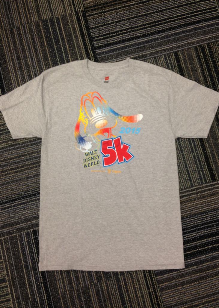 Who's running the #WDW5K tomorrow morning? Check out the event shirt!